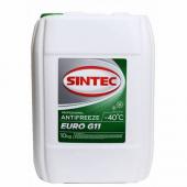 Антифриз Sintec EURO (-40) 10кг зеленый 800516