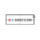 Вкладыши шатунные ДВС MB STD Mahle 001PL19628000