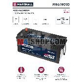 АКБ MARSHALL 190Ah 1250A 6СТ-190 B 513x225x218 '+' слева M9619010