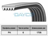Ремень поликлиновой КАМАЗ-6520 генератора 6PK1703 DAYCO