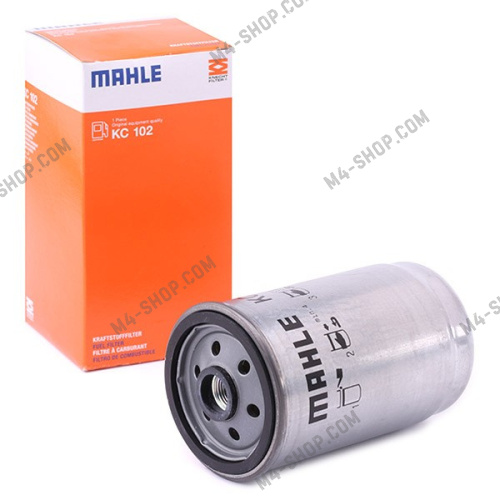 Купить KC102 фильтр топливный со сливом m16x1,5 mahle kc102