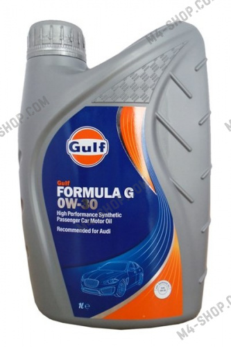 Моторное масло Gulf Formula G 0W30 SJ 1л синтетика 130809001756