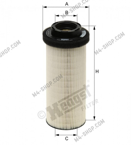 Купить E82KPD36 фильтр топливный тонкой очистки daf 105xf hengst e82kpd36