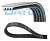 Ремень компрессора кондиционера Iveco Daily Dayco 4PK1102EE