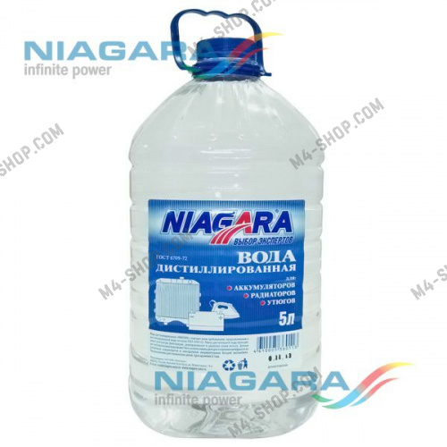 Вода дистилированная Niagara 5л 140943