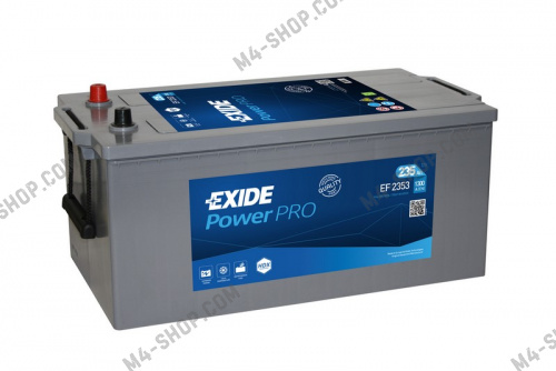 Аккумулятор EXIDE HEAVY Professional Power [12V 235Ah 1300A 518x279x240 прямая полярность, "+" слева