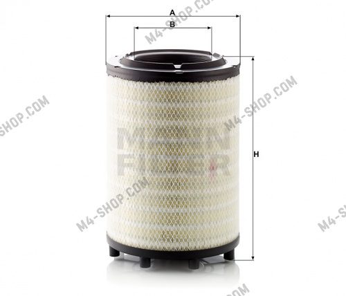 Купить C31014 фильтр воздушный scania p/r/t (с ножками) mann-filter