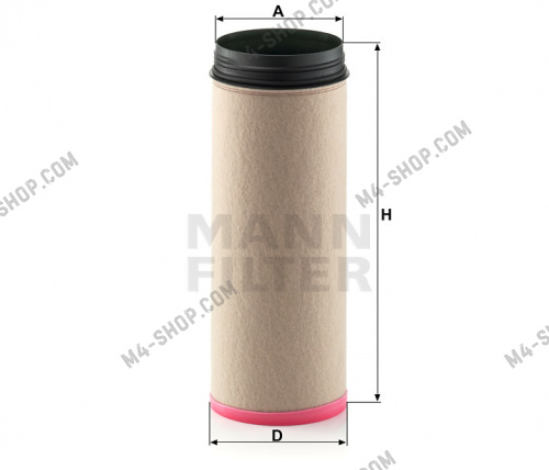 Купить CF1820 фильтр воздушный внутр камаз 5490 new cf1820 mann-filter