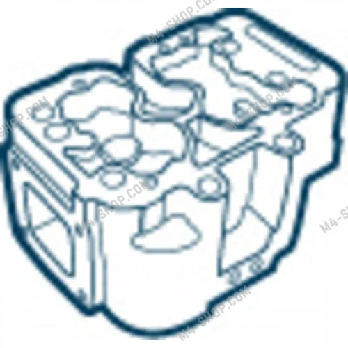 Головка блока цилиндров в сборе с клапанами КамАЗ 5490, MB OM457 OE GERMANY 010129457002