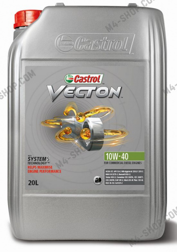 Масло моторное Castrol Vecton 10W40 E4/E7 20л 15BA41