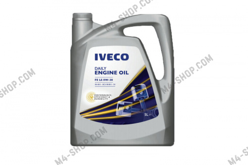 Масло моторное Iveco Daily Engine Oil FE LS 0W-30 5L
