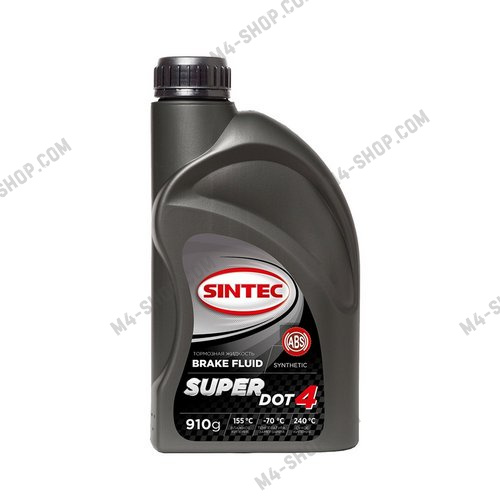 Жидкость тормозная SINTEC SUPER DOT- 4 0,455л 990244