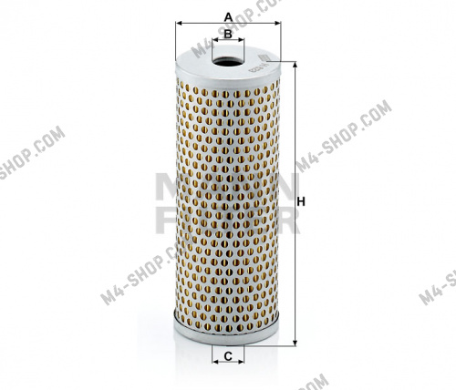 Купить H623 фильтр масляный гура (высокий) h623 mb/rv/daf/iveco