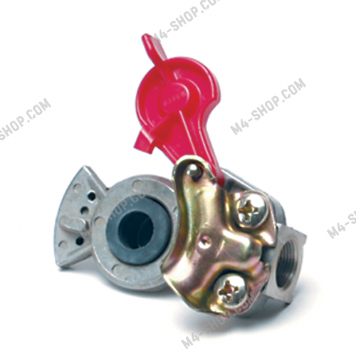 Головка соединительная M22x1.5 БЕЗ клапана КРАСНАЯ M22x1.5 ПАЛМ WABCO