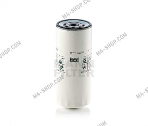Купить W1110236 фильтр масляный scania/volvo/ ямз-238 mann-filter