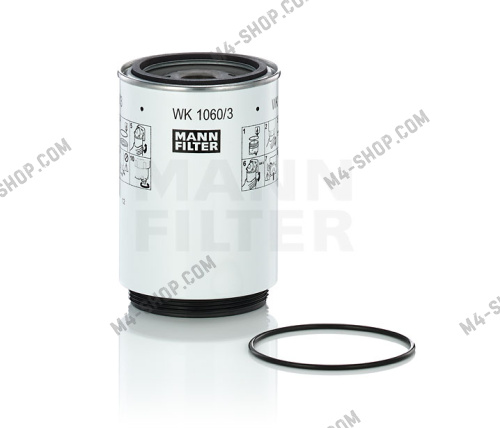 Купить WK10603X фильтр топливный сепаратор широкий scania /volvo/daf/ class mann-filter wk10603x